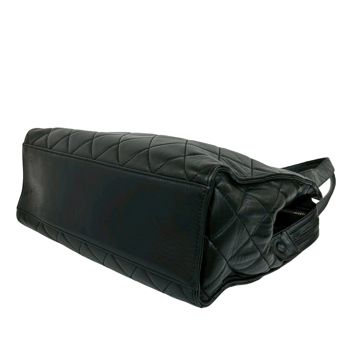 Chanel CC Quilted Lambskin Shoulder Bag