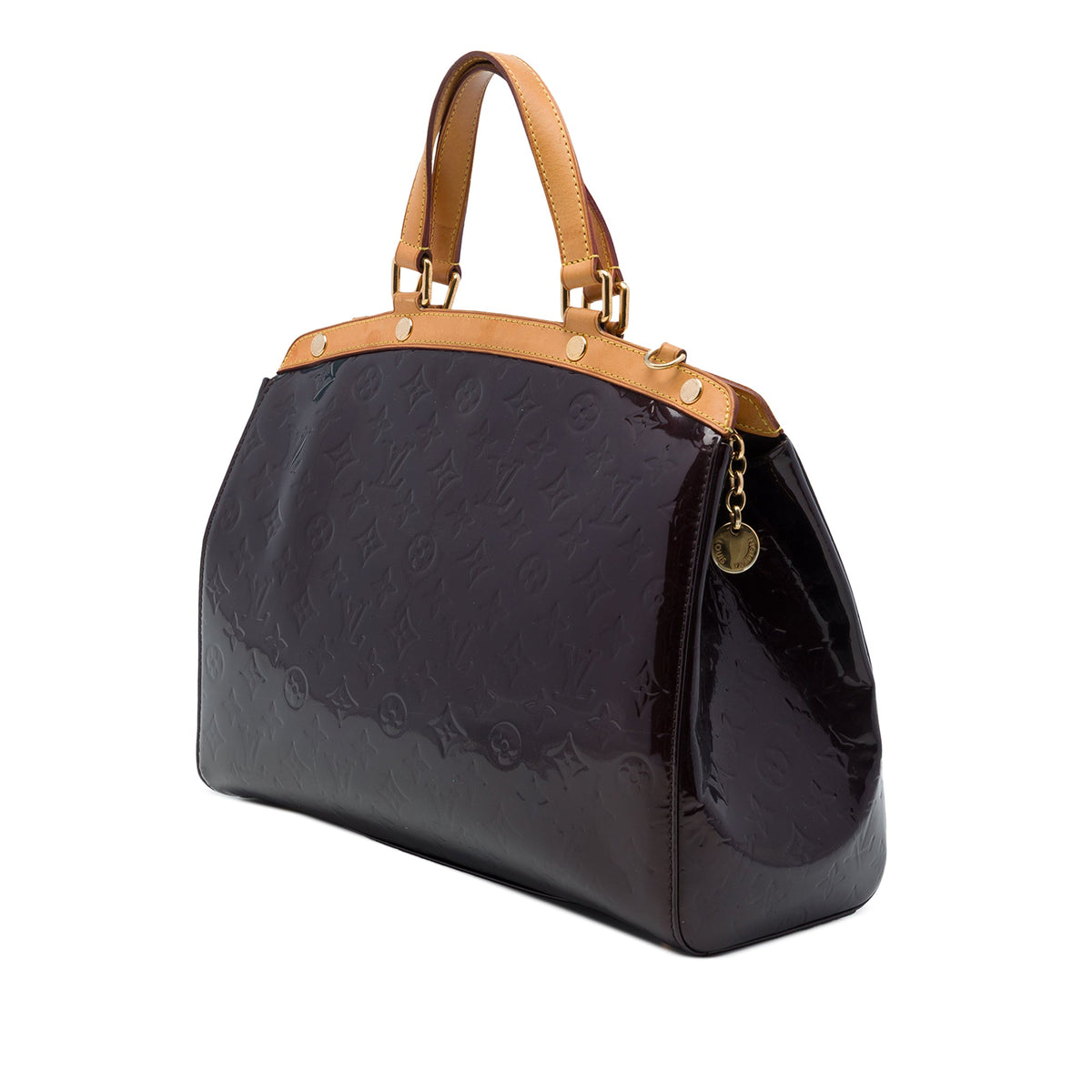 Louis Vuitton Monogram Vernis Brea GM — Purple