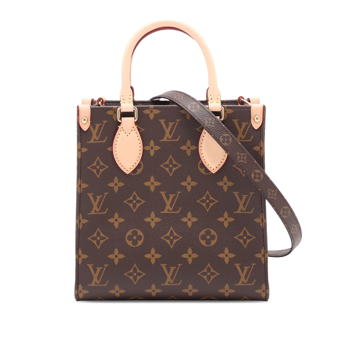 Louis Vuitton Monogram Sac Plat BB — Brown