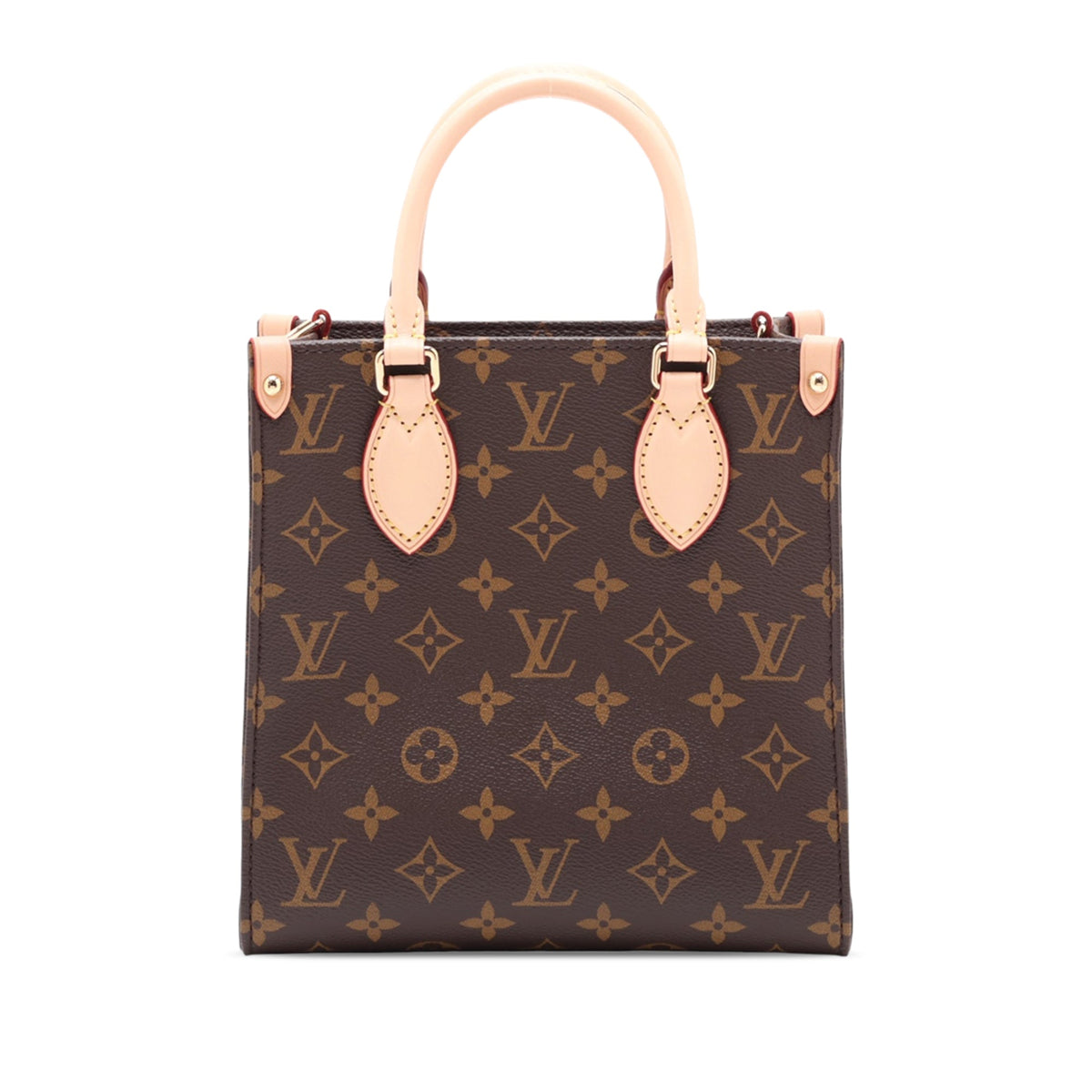 Louis Vuitton Monogram Sac Plat BB — Brown
