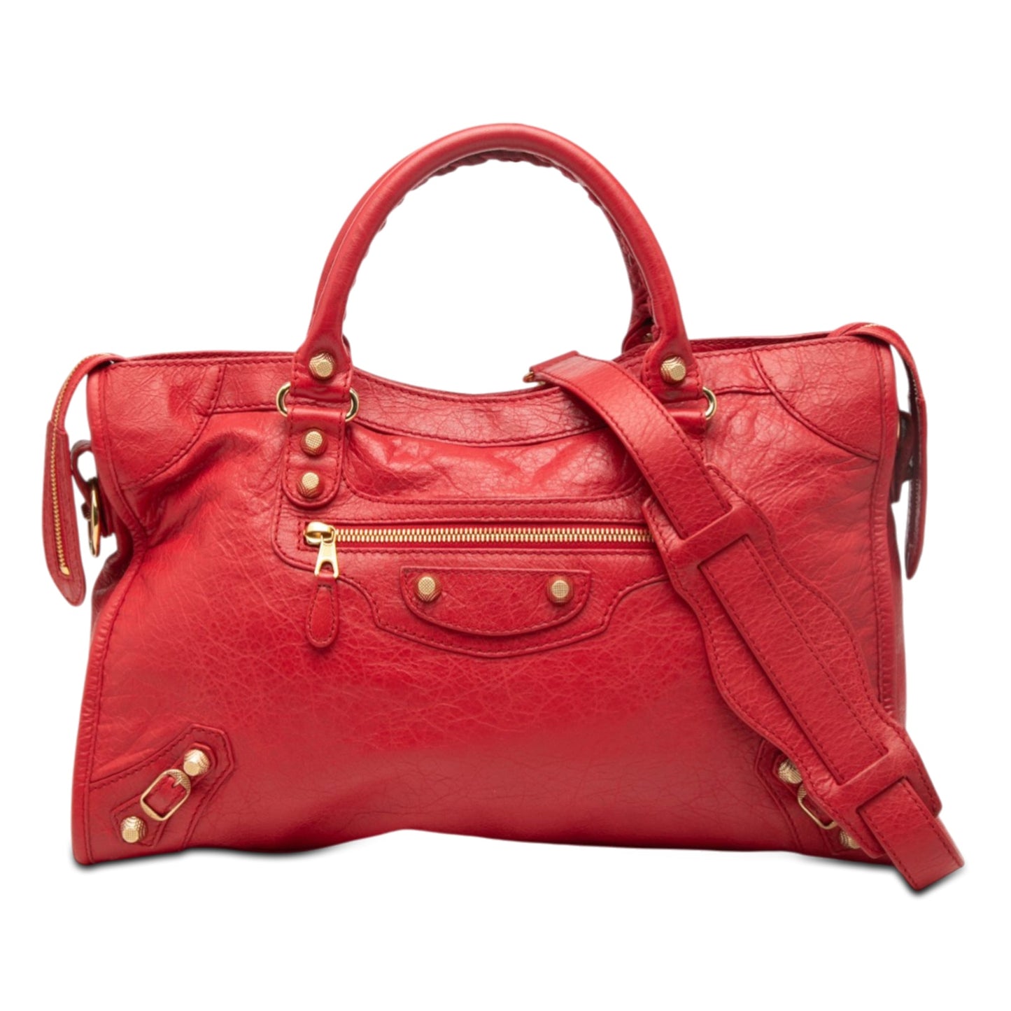 Lambskin Motocross City Giant 12 Satchel