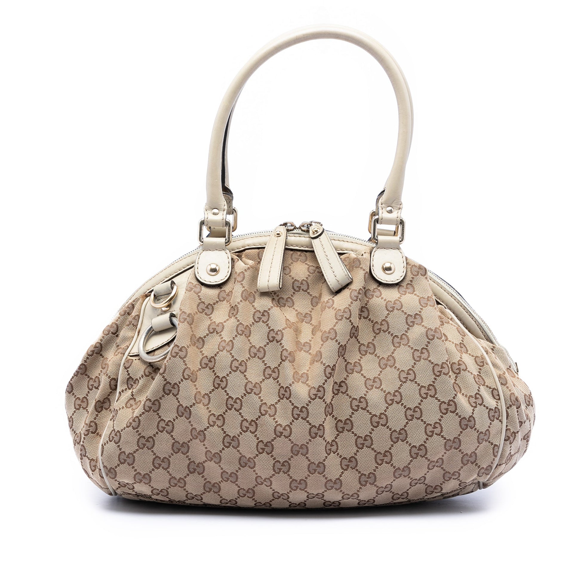 Gucci GG Canvas Sukey Satchel