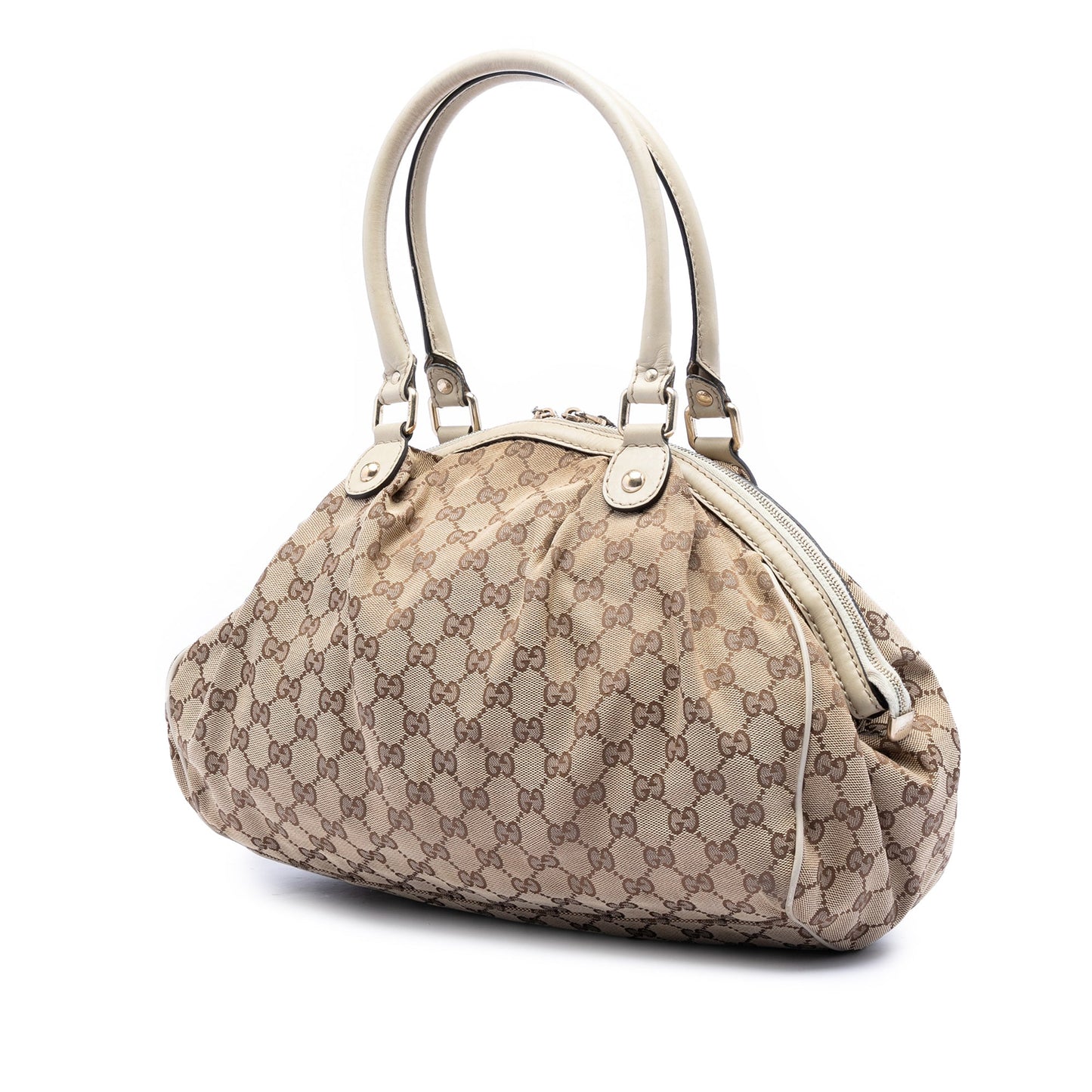 Gucci GG Canvas Sukey Satchel