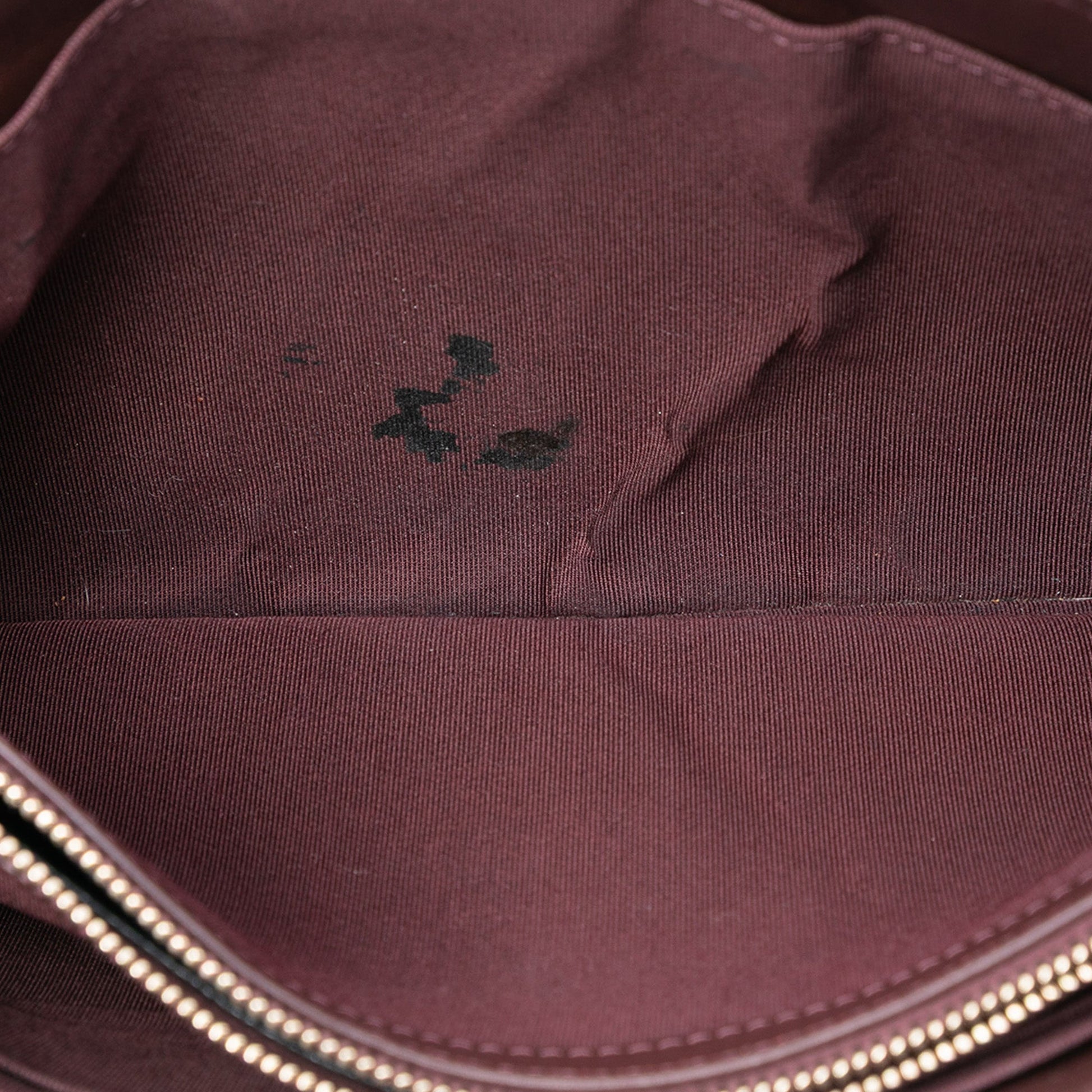 Chanel CC Quilted Caviar Zip Pouch