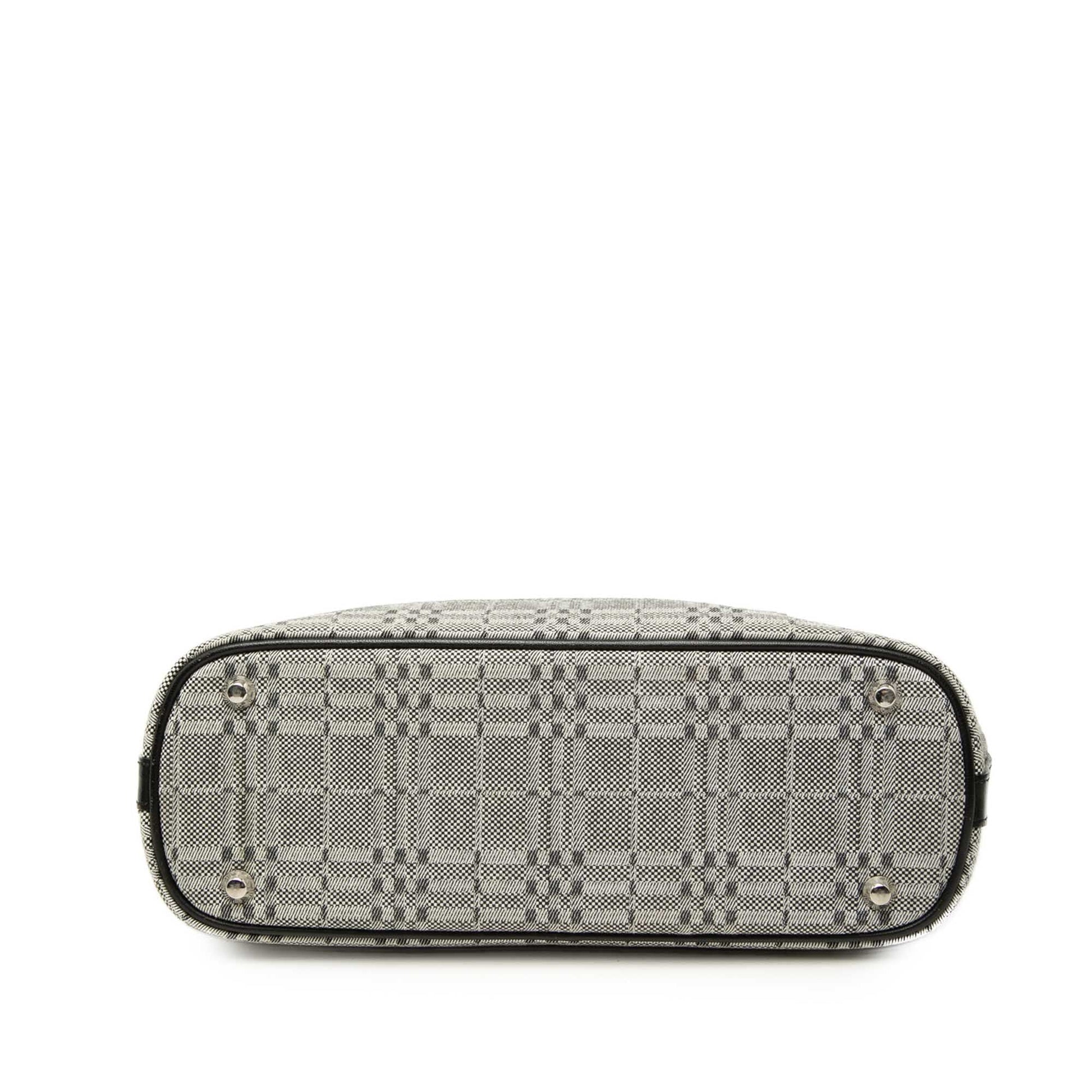Burberry Tonal Check Canvas Tote