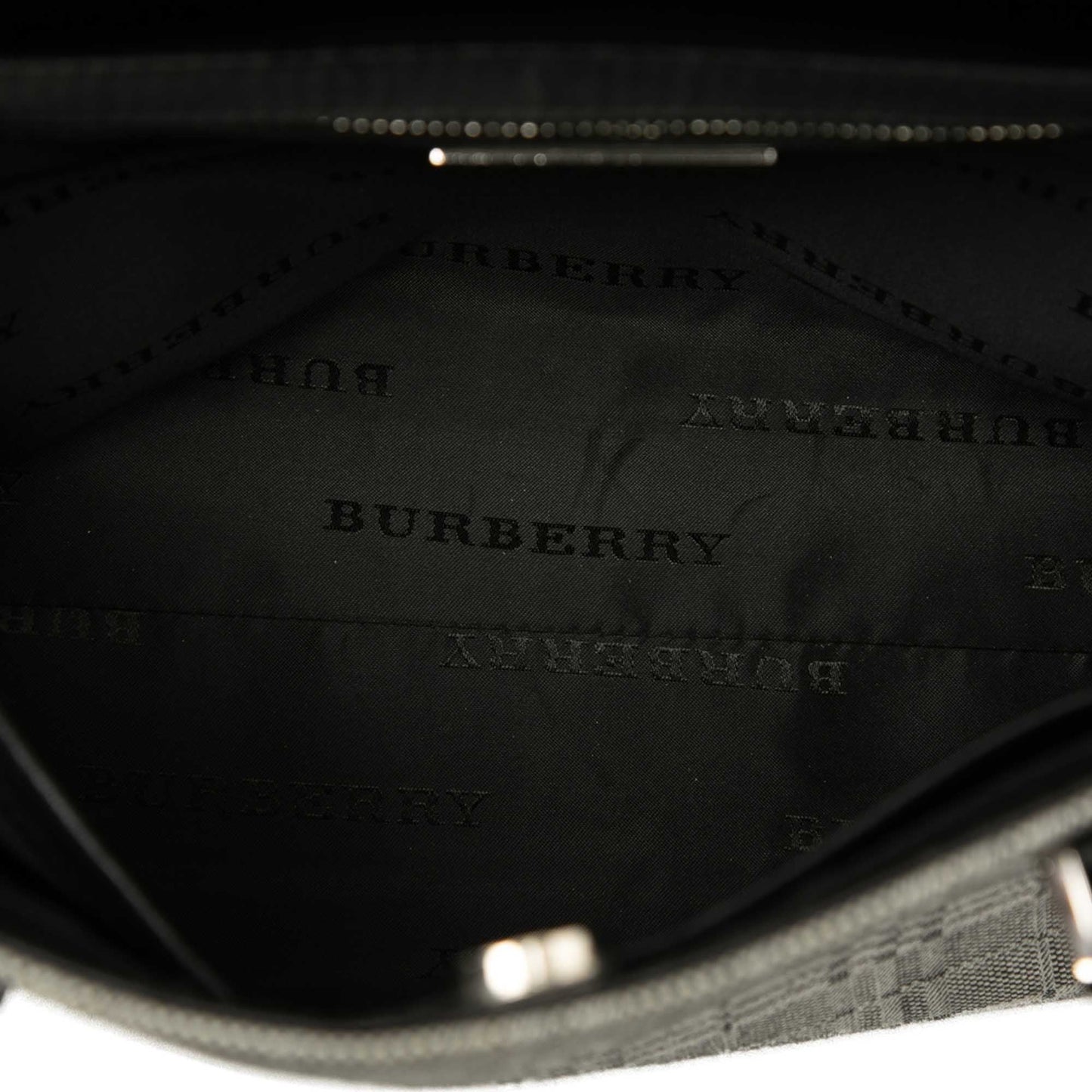 Burberry Tonal Check Canvas Tote