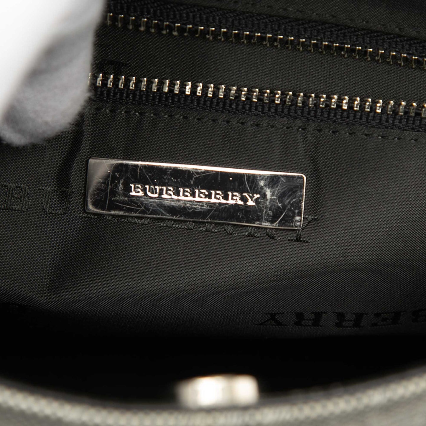 Burberry Tonal Check Canvas Tote