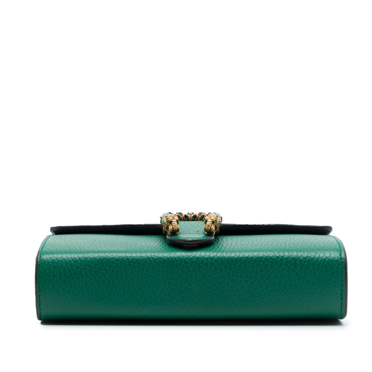 Gucci Calfskin Dionysus Wallet on Chain — Green