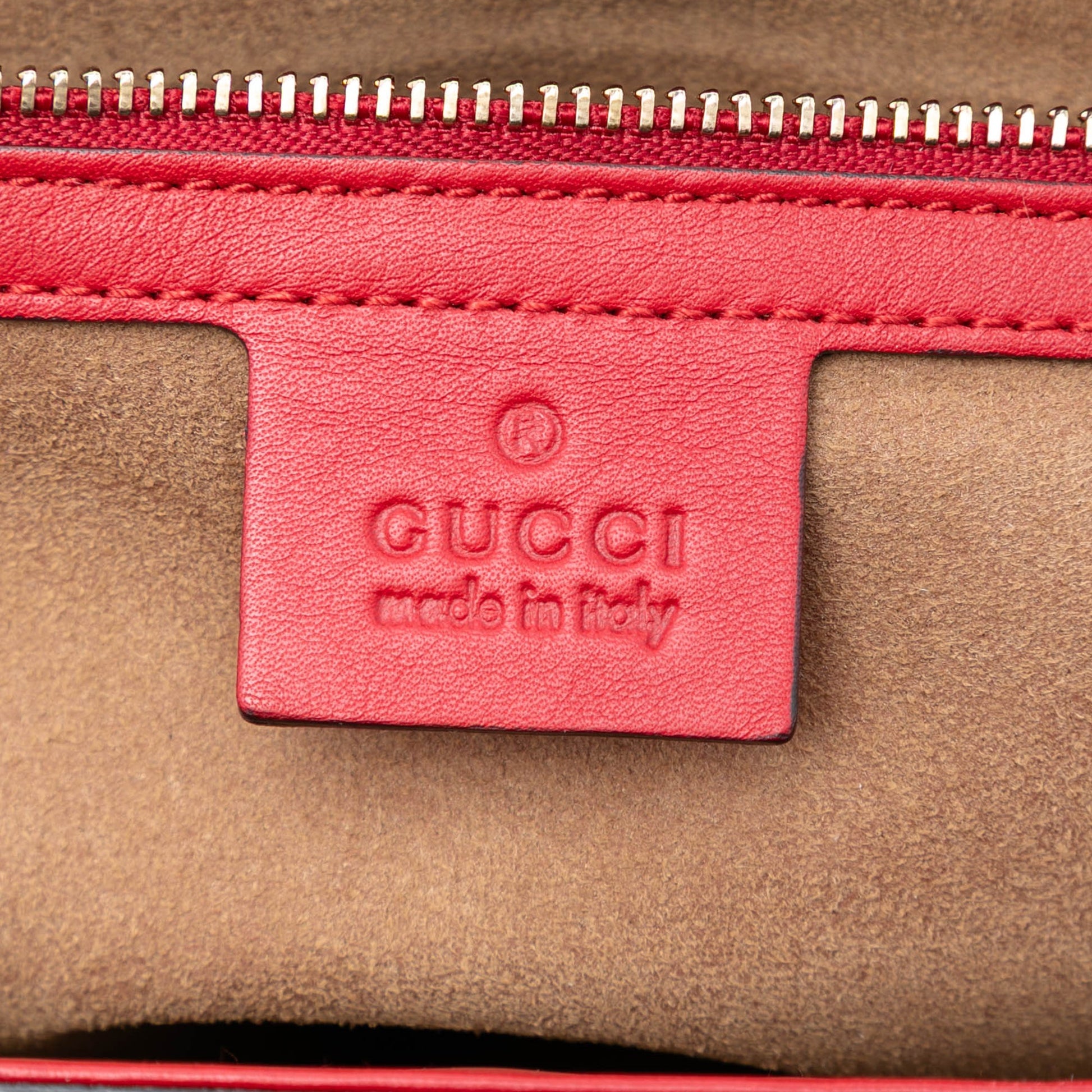 Gucci Medium GG Supreme Padlock Shoulder Bag