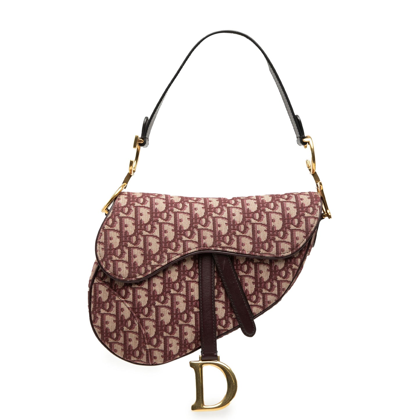 Dior Oblique Canvas Saddle Bag
