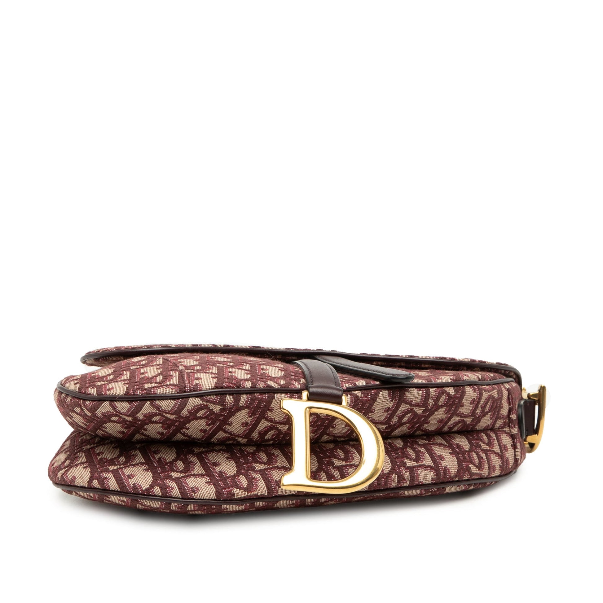 Dior Oblique Canvas Saddle Bag