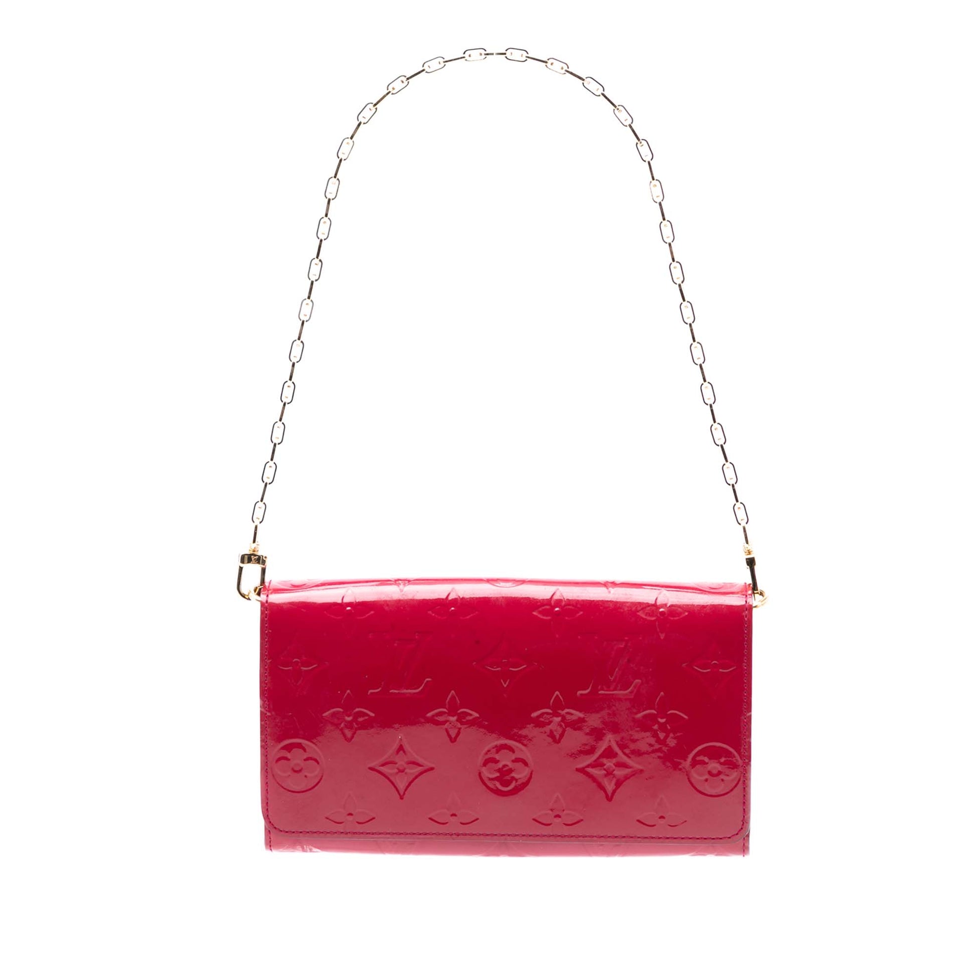 Louis Vuitton Monogram Vernis Chain Wallet