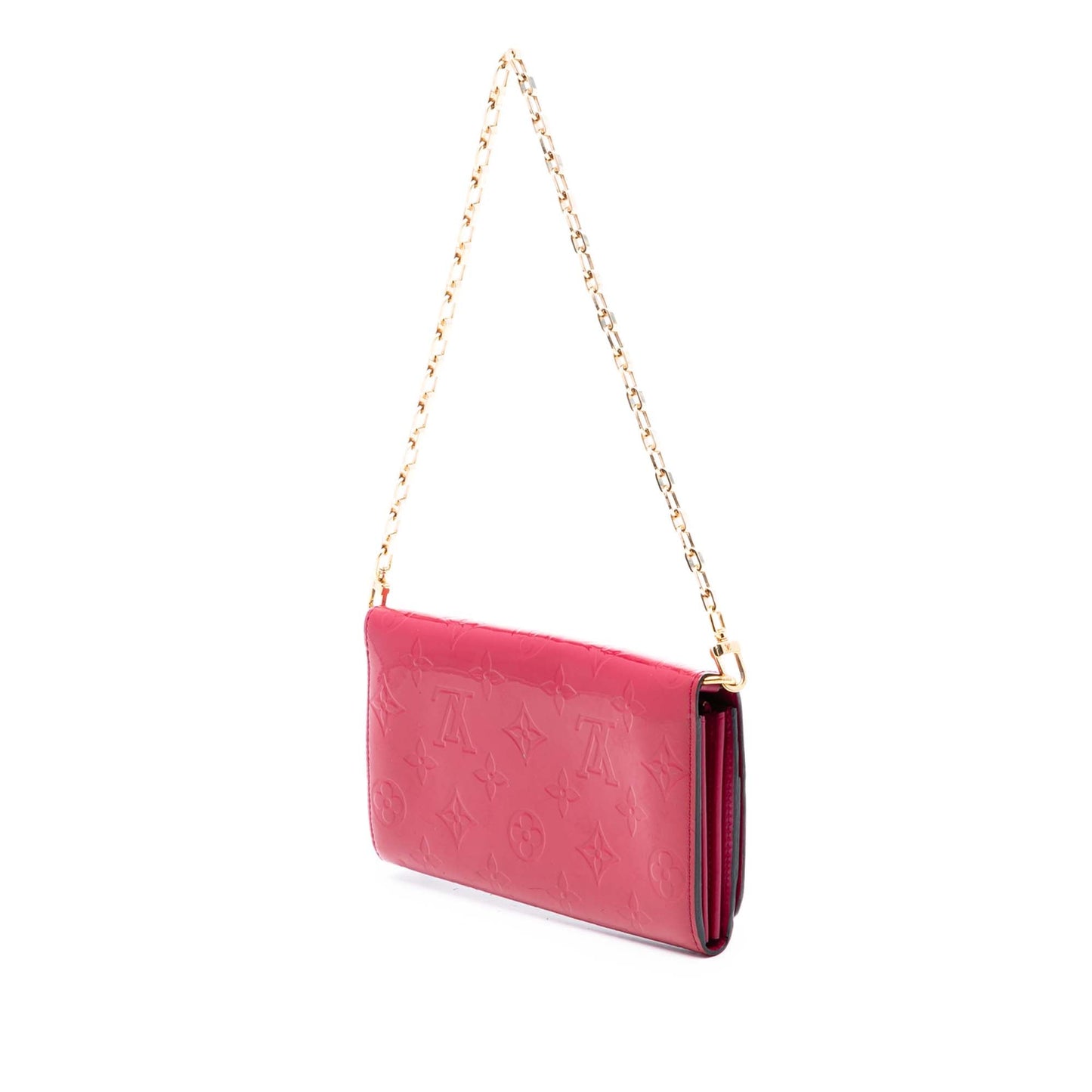 Louis Vuitton Monogram Vernis Chain Wallet