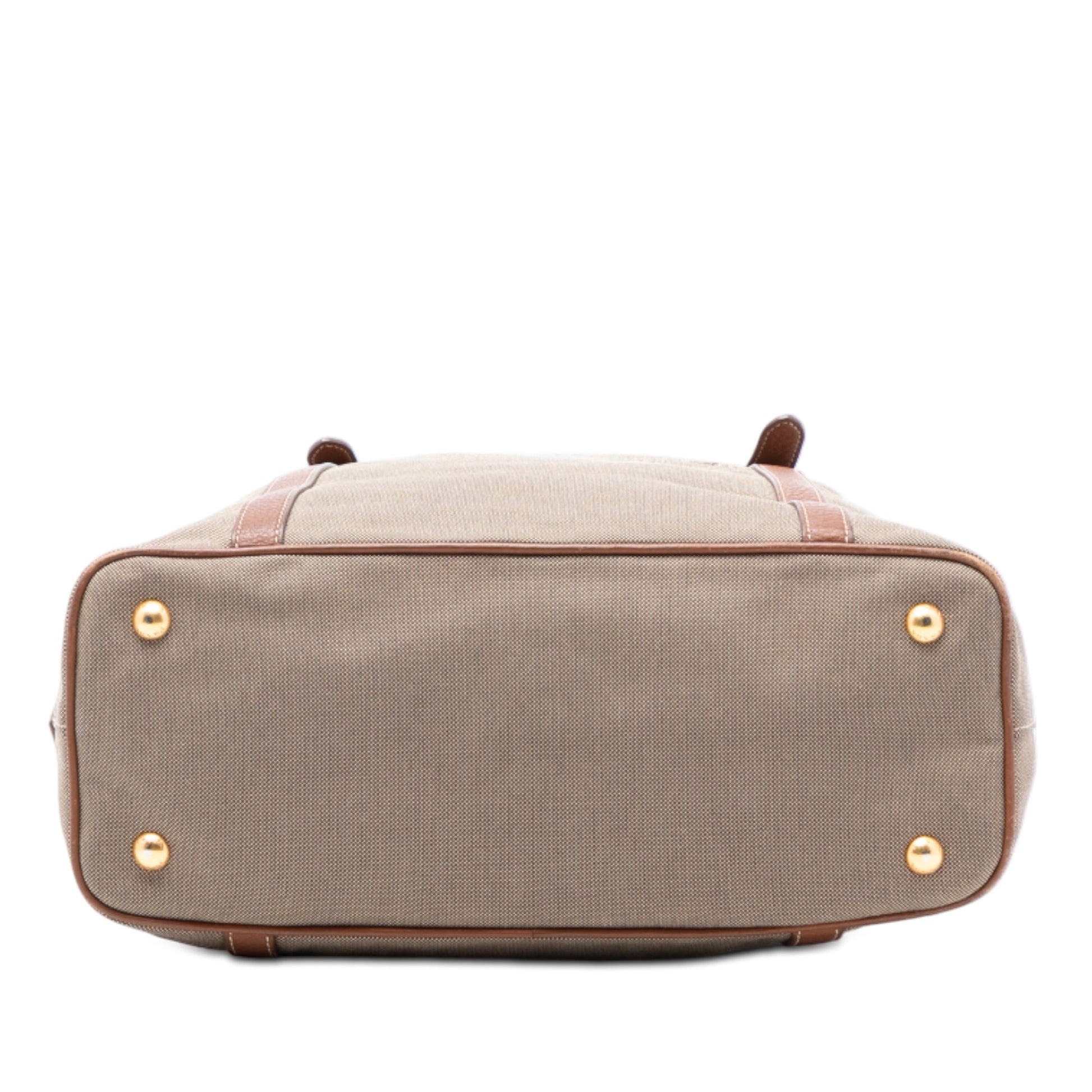 Prada Canvas Canapa Logo Satchel