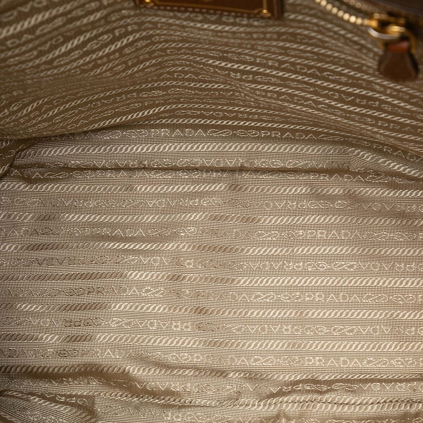 Prada Canvas Canapa Logo Satchel