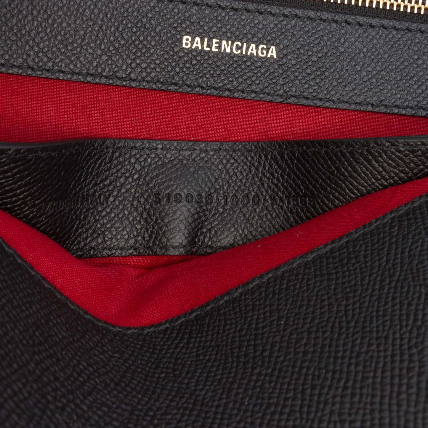 Balenciaga M Grained Calfskin Ville Top Handle Bag