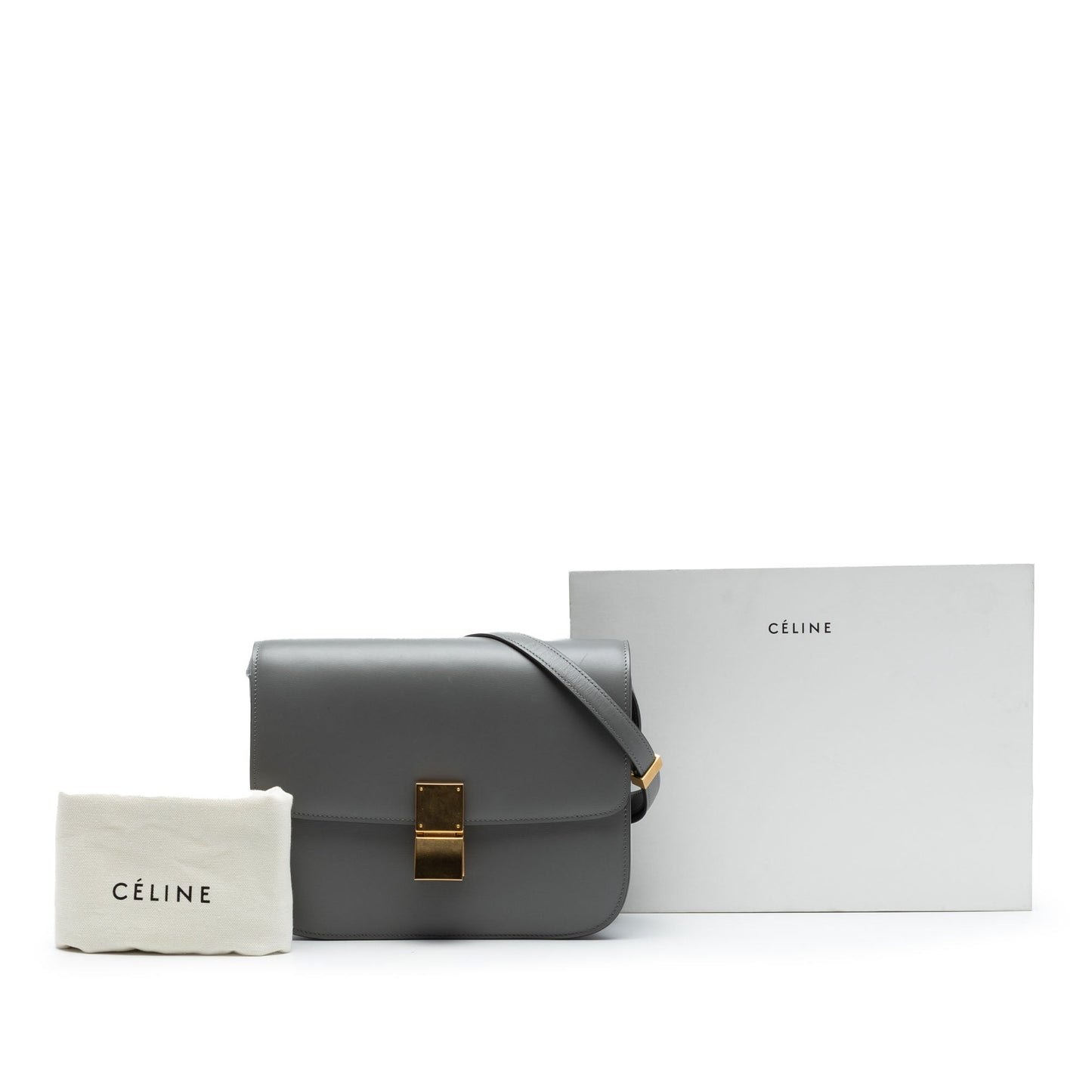 Celine Medium Calfskin Classic Box