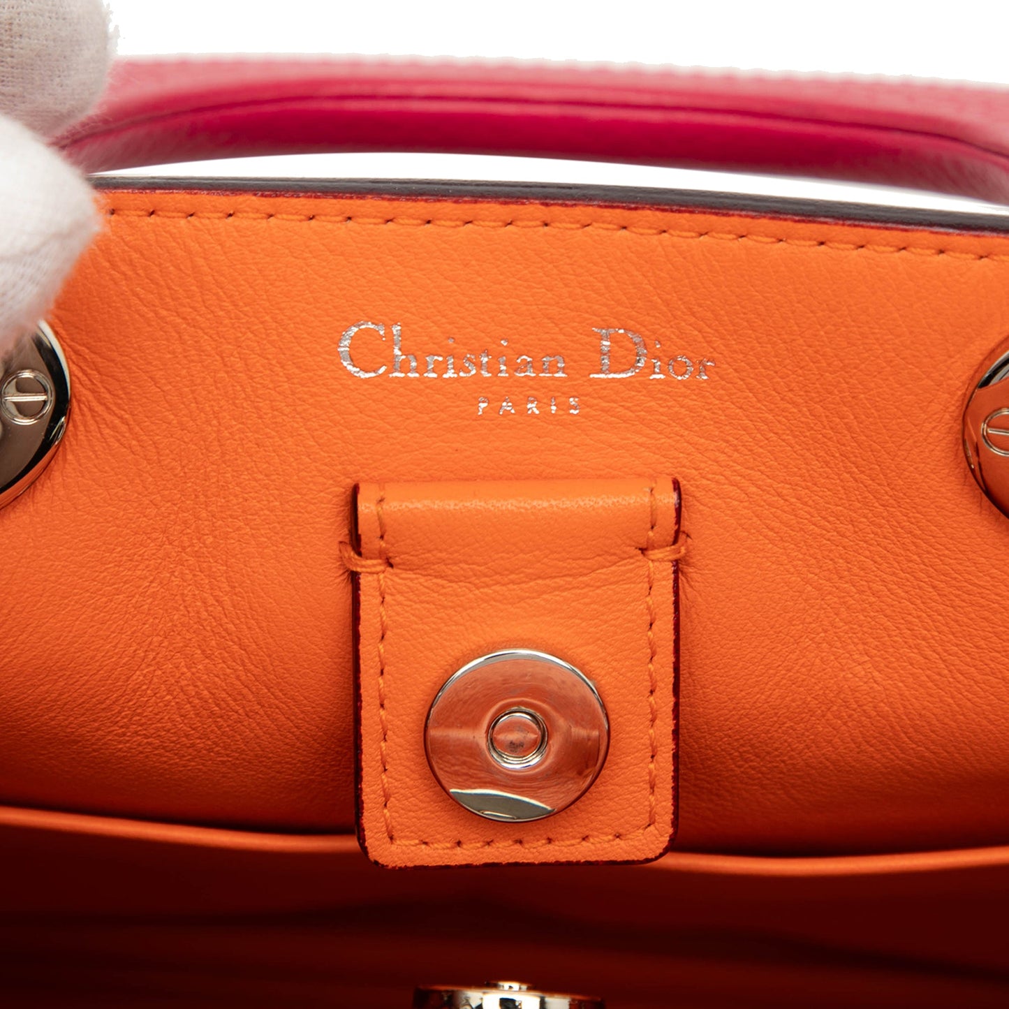 Dior Mini Leather Diorissimo Satchel