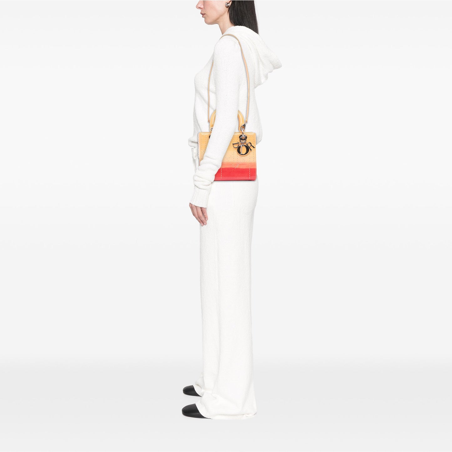 Dior Medium Ombre Patent Cannage Lady Dior