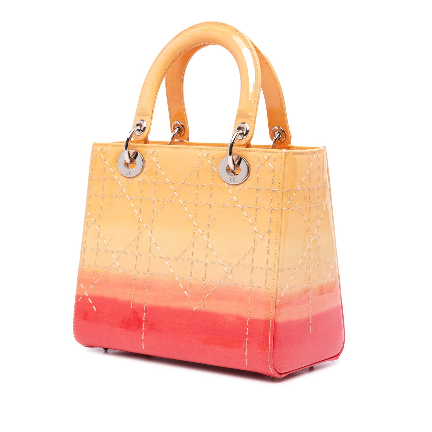 Dior Medium Ombre Patent Cannage Lady Dior