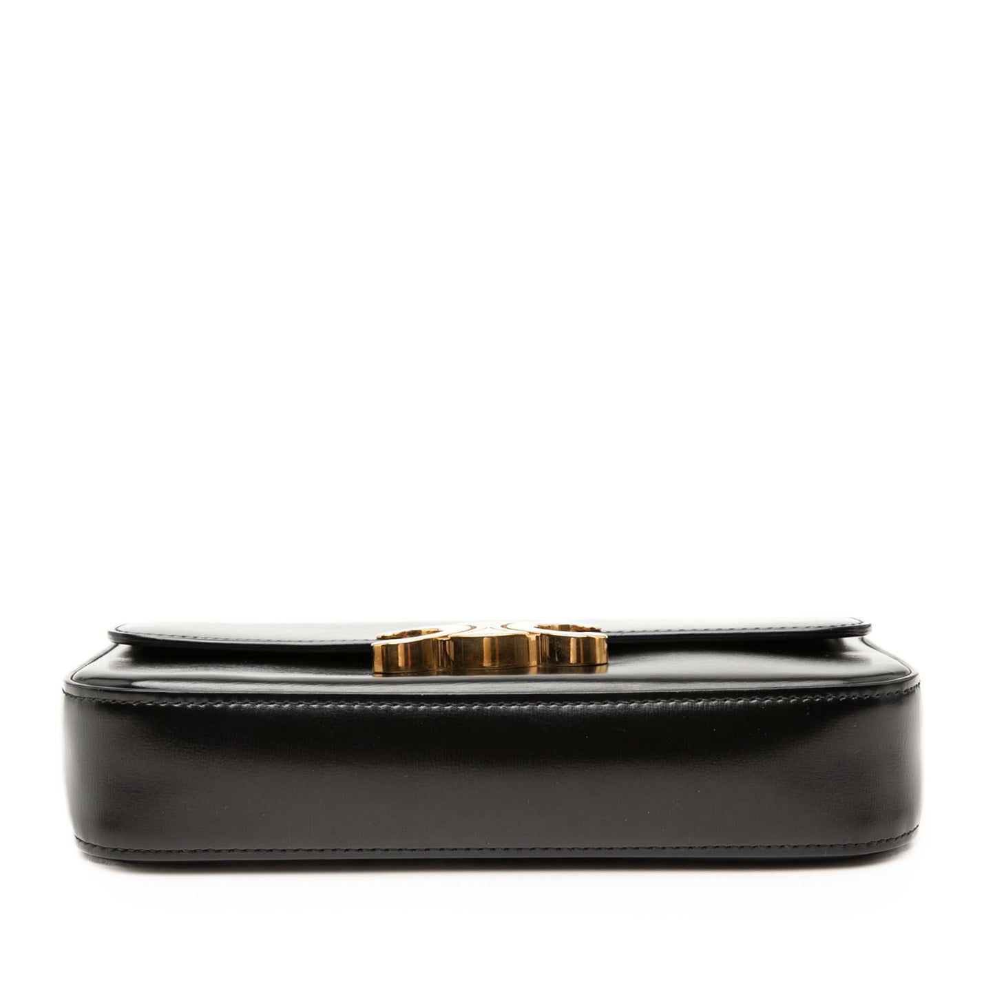 Celine Shiny Calfskin Claude Chain Shoulder Bag