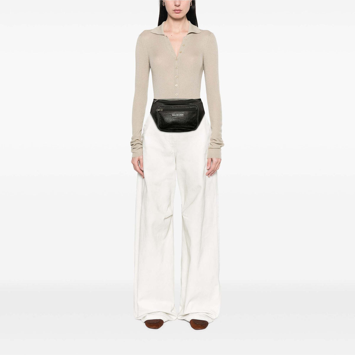 Balenciaga Leather Explorer Belt Bag