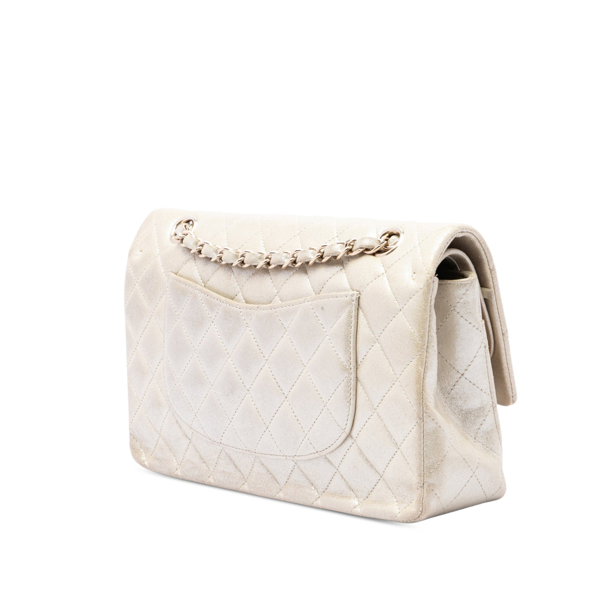Chanel Medium Classic Iridescent Calfskin Double Flap