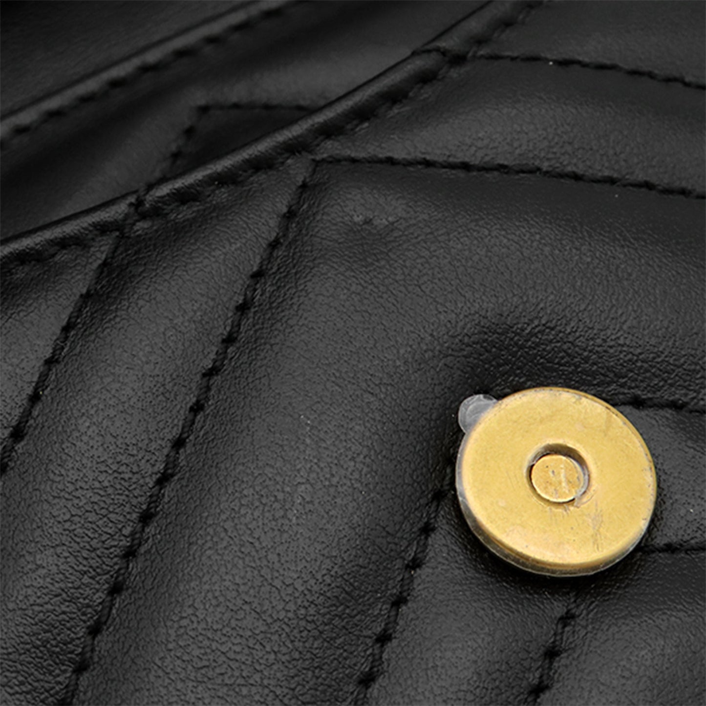 Gucci Mini GG Marmont Matelasse Calfskin Front Pocket Bucket Bag