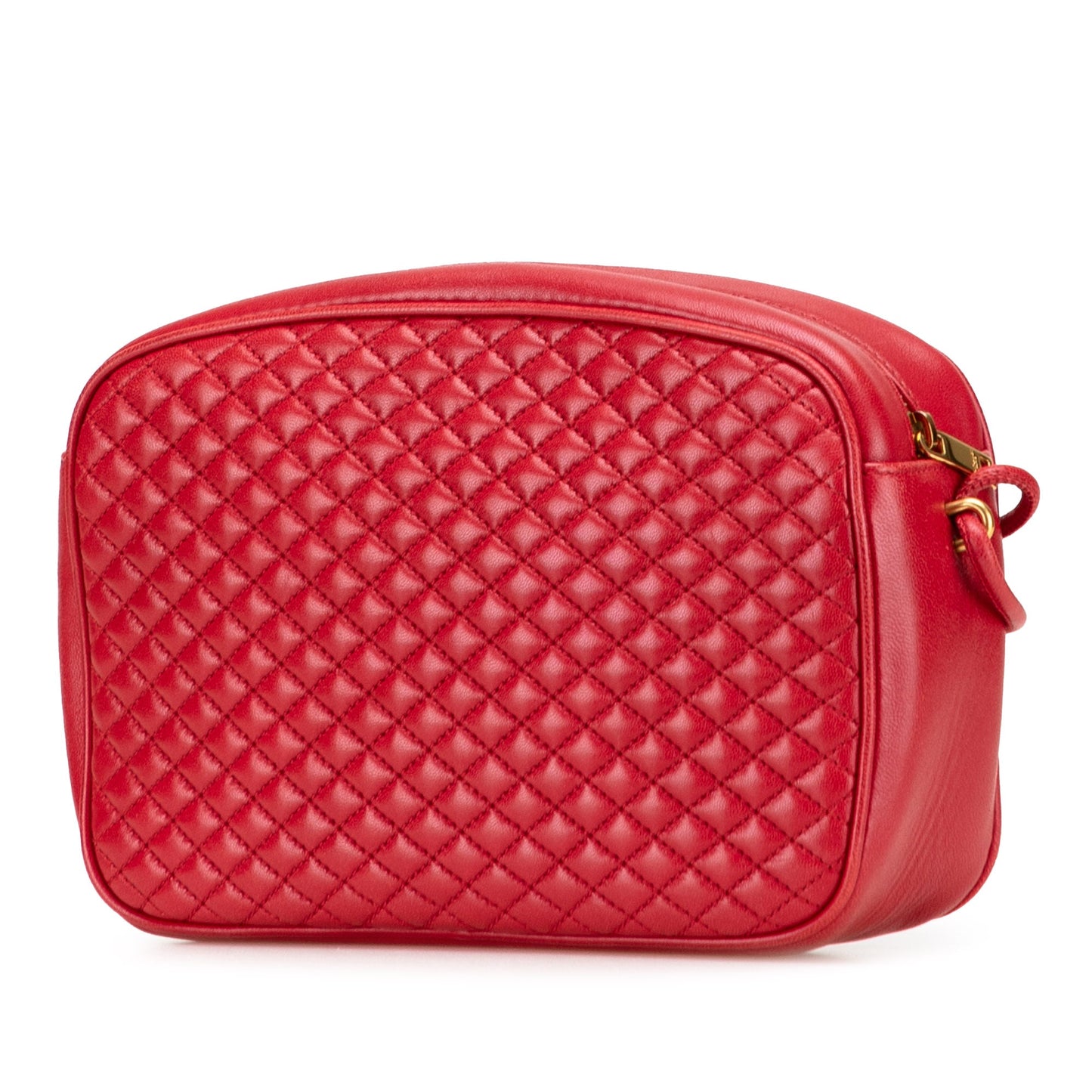 Saint Laurent Quilted Lambskin Victoire Camera Bag