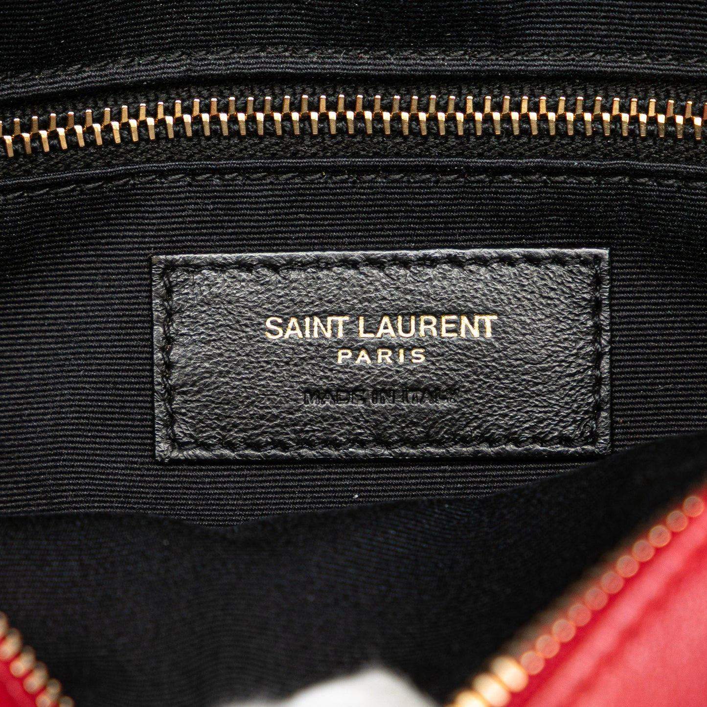 Saint Laurent Quilted Lambskin Victoire Camera Bag