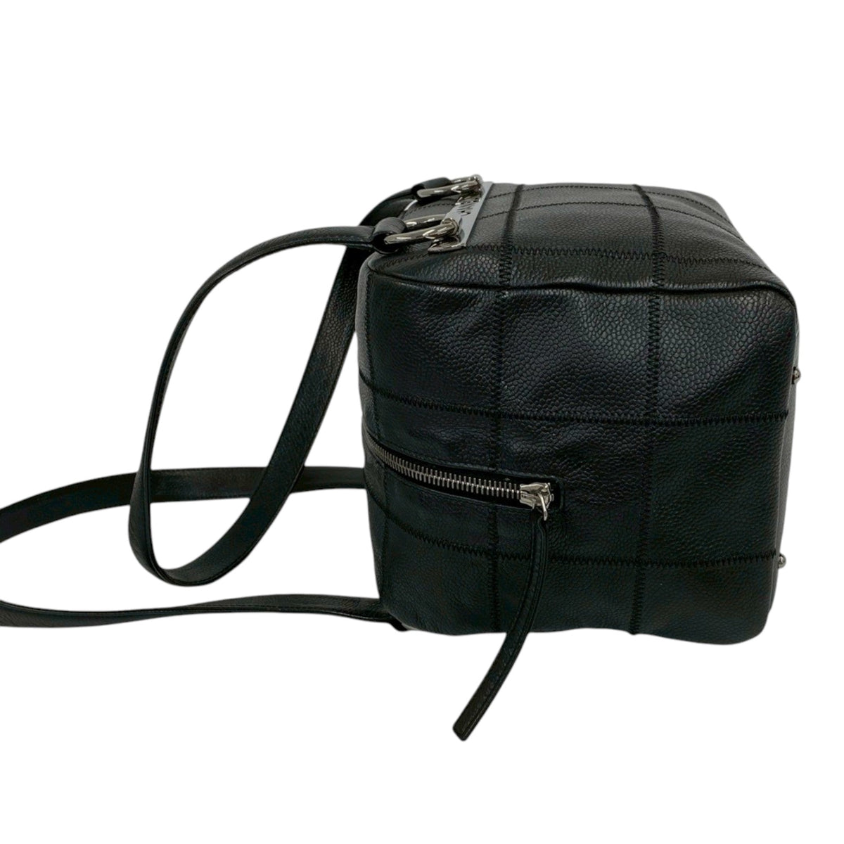 Chanel Small Choco Bar Caviar Shoulder Bag