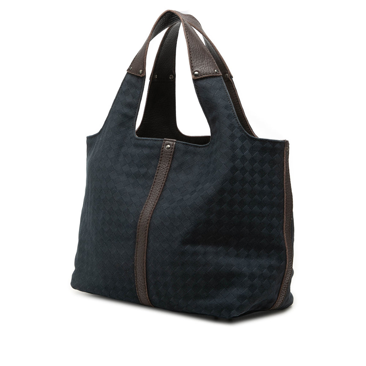 Bottega Veneta Canvas Intrecciato Tote