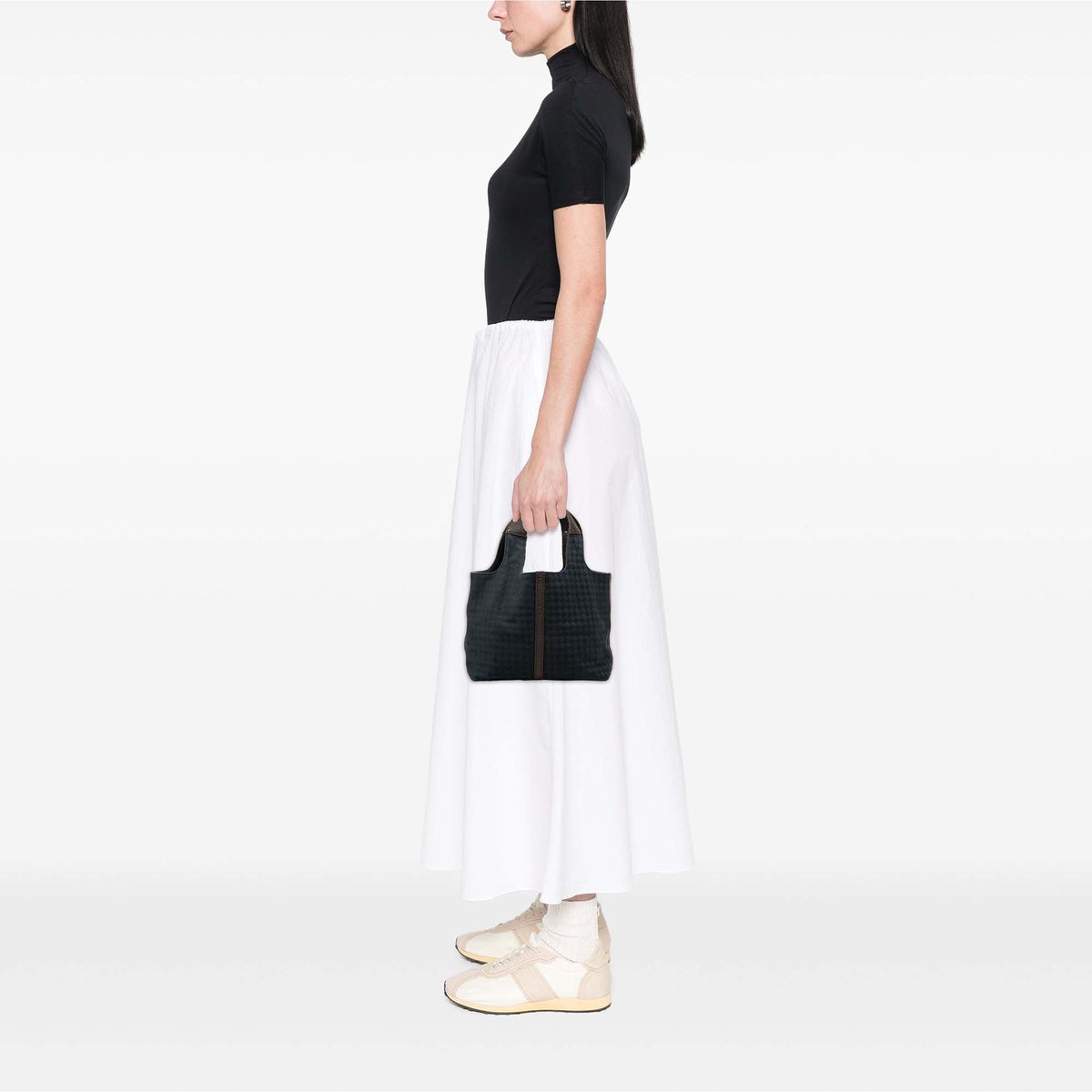 Bottega Veneta Canvas Intrecciato Tote