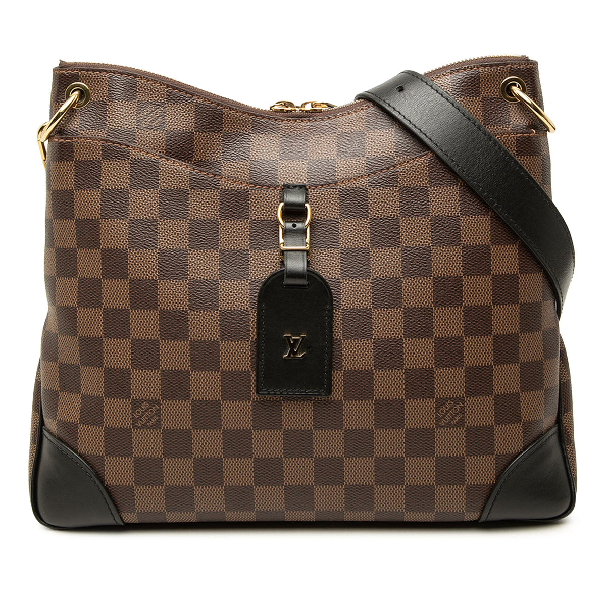 Louis Vuitton Damier Ebene Odeon MM — Brown