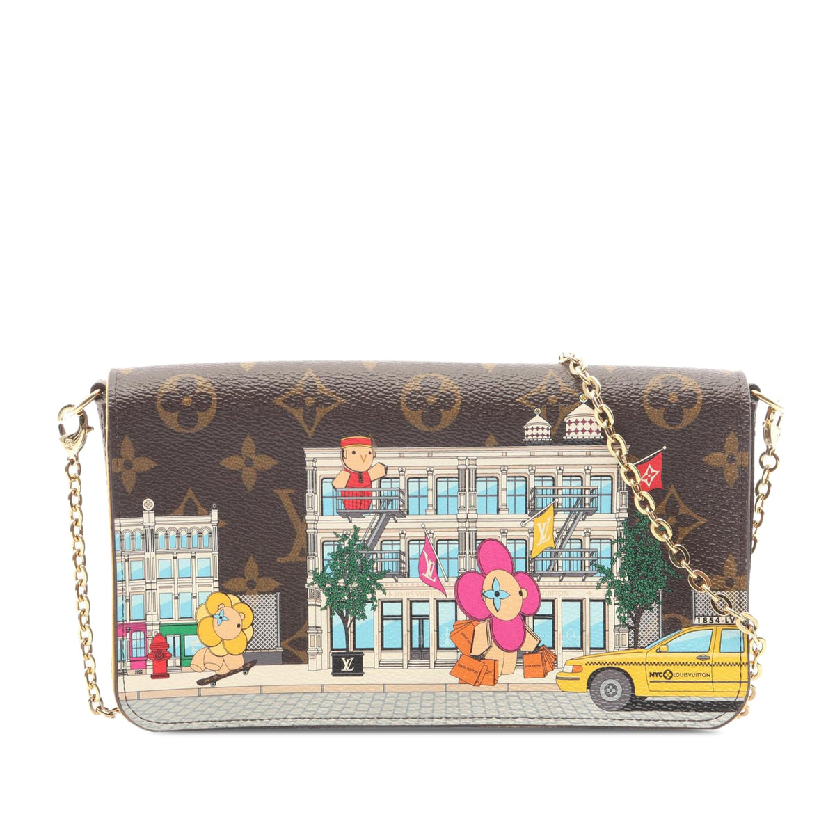 Louis Vuitton Monogram Vivienne Holiday Pochette Felicie