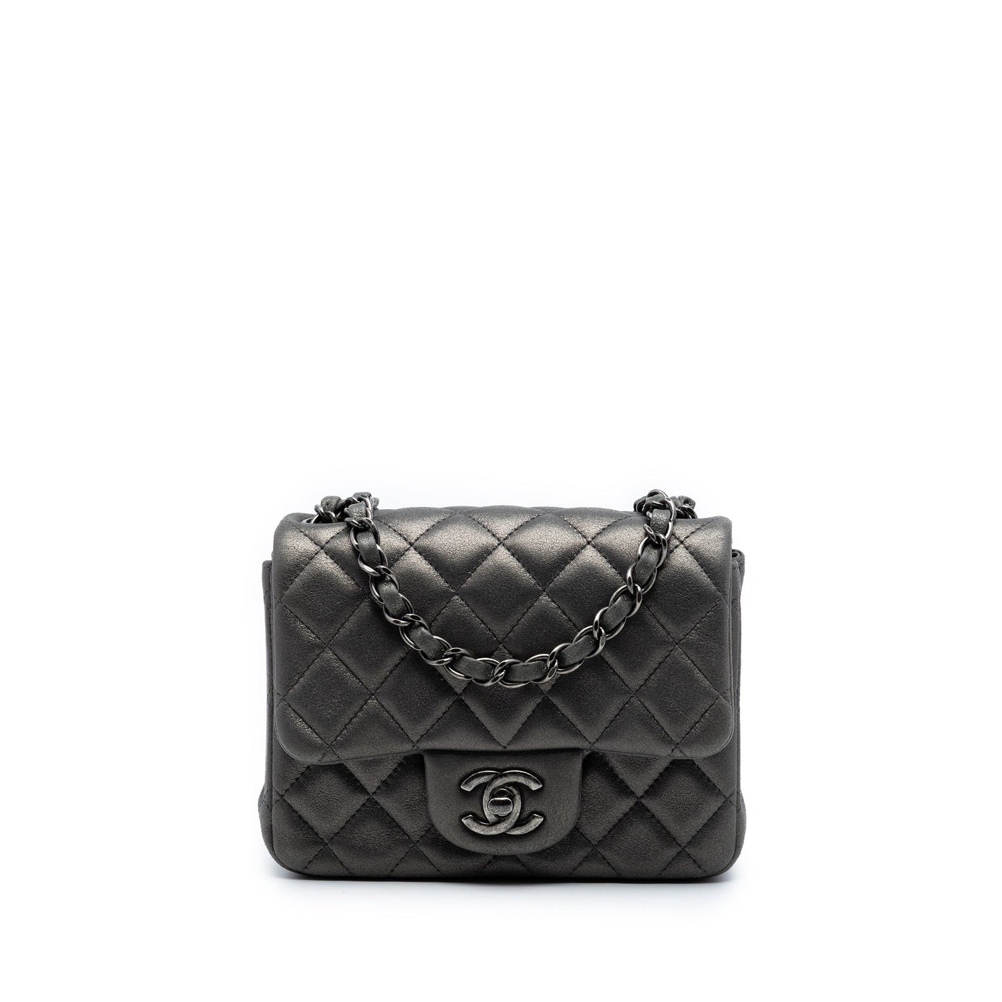 Chanel Mini Square Classic Lambskin Single Flap