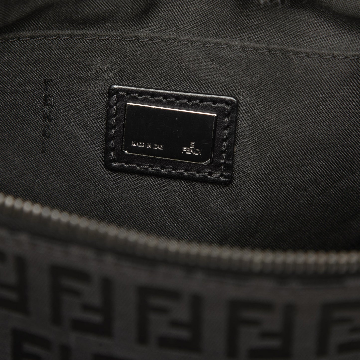 Fendi Zucchino Canvas Pochette