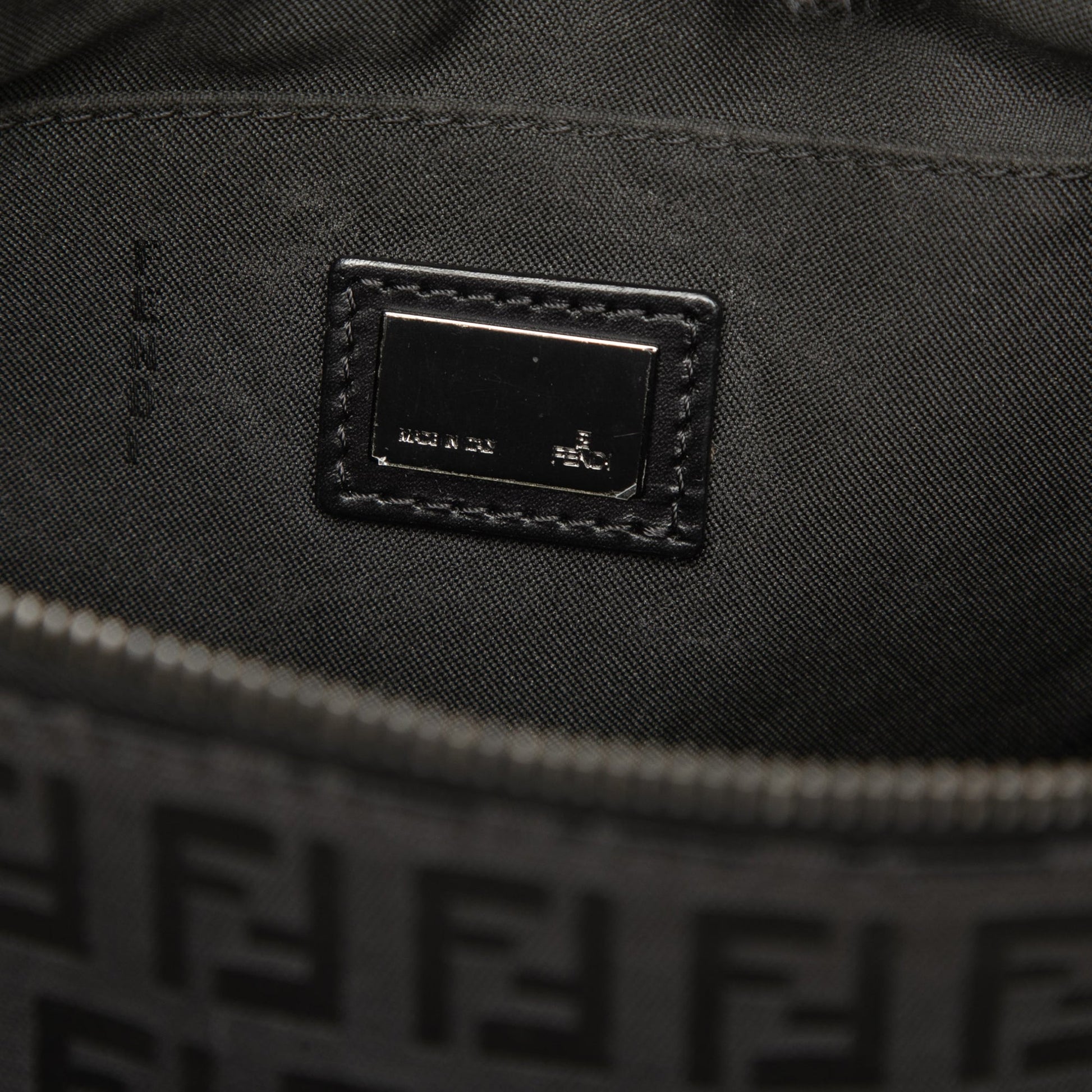 Fendi Zucchino Canvas Pochette