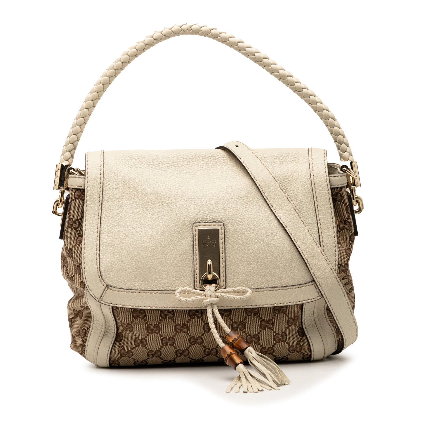 Gucci GG Canvas Bella Flap Satchel