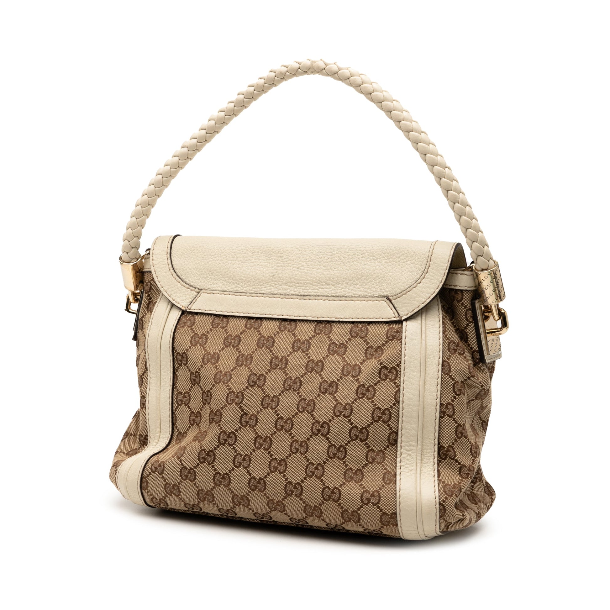Gucci GG Canvas Bella Flap Satchel