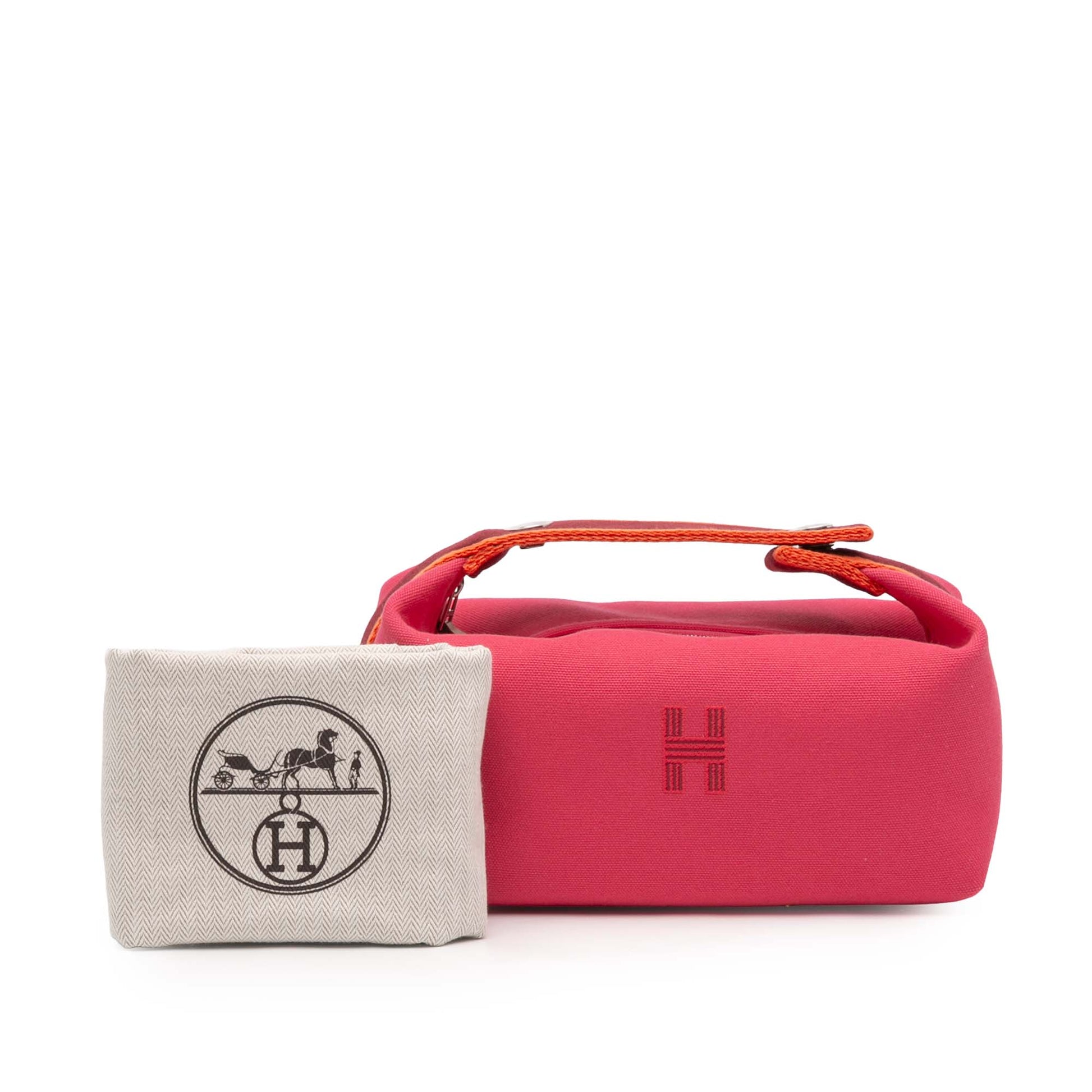 Hermès Small Toile Bride A Brac Case