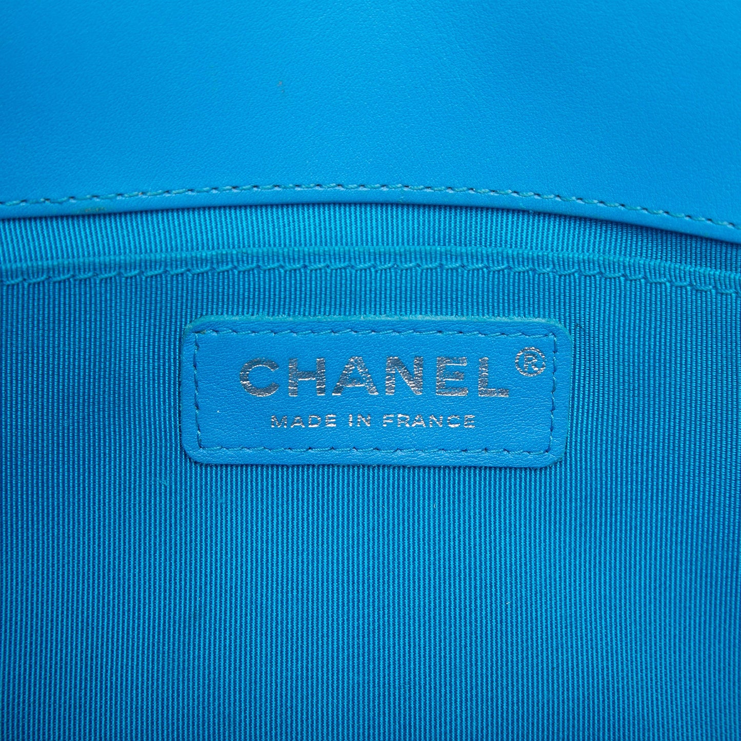 Chanel Old Medium Quilted Patent Boy Flap