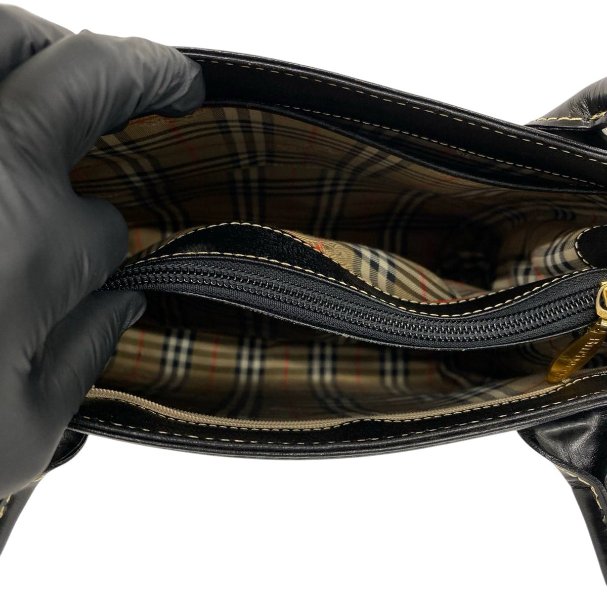 Burberry Calf Leather Handbag