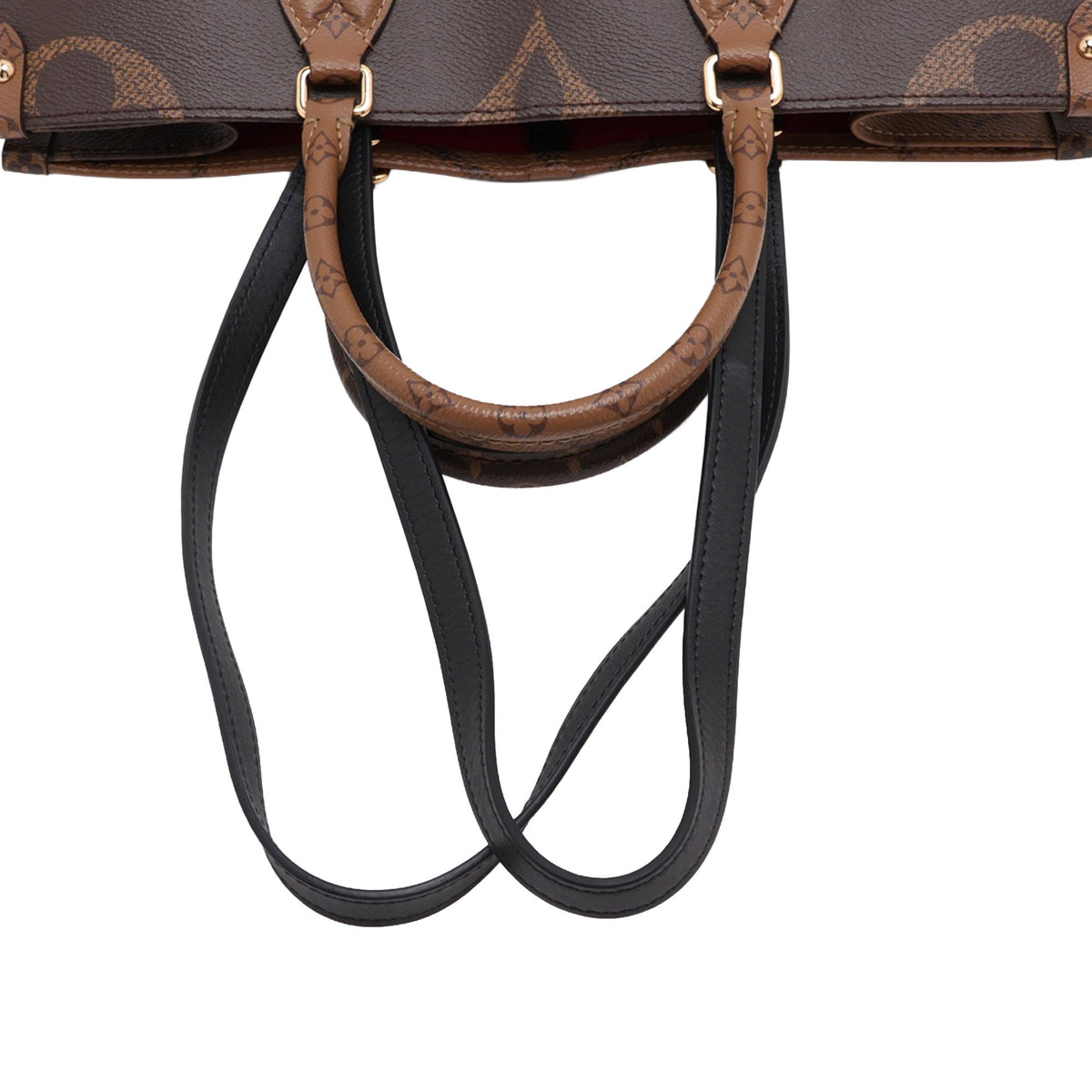 Louis Vuitton Monogram Reverse Giant OnTheGo MM — Brown
