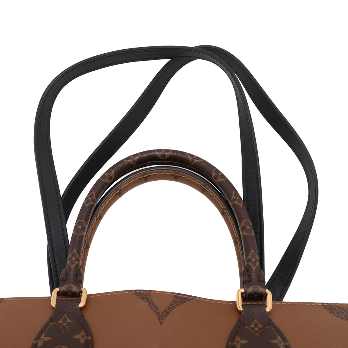 Louis Vuitton Monogram Reverse Giant OnTheGo MM — Brown
