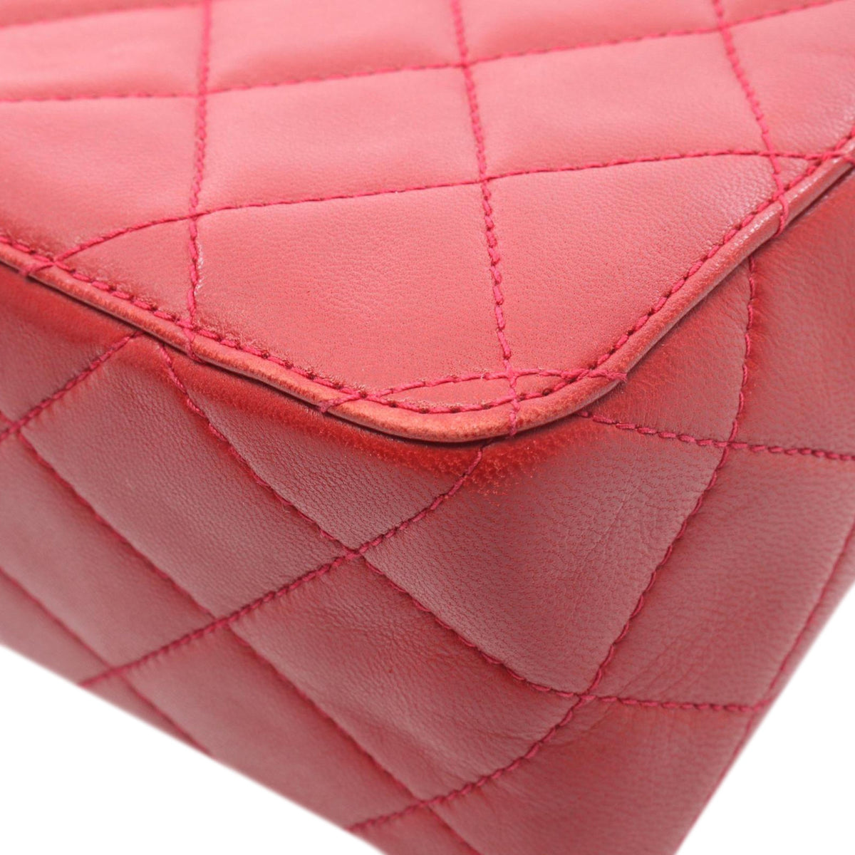 Chanel CC Quilted Lambskin Turnlock Vanity Bag