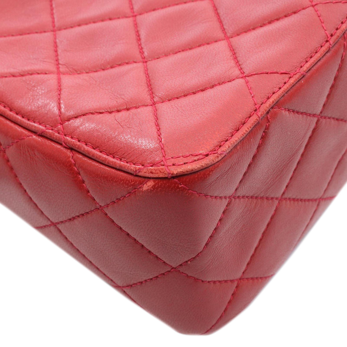 Chanel CC Quilted Lambskin Turnlock Vanity Bag