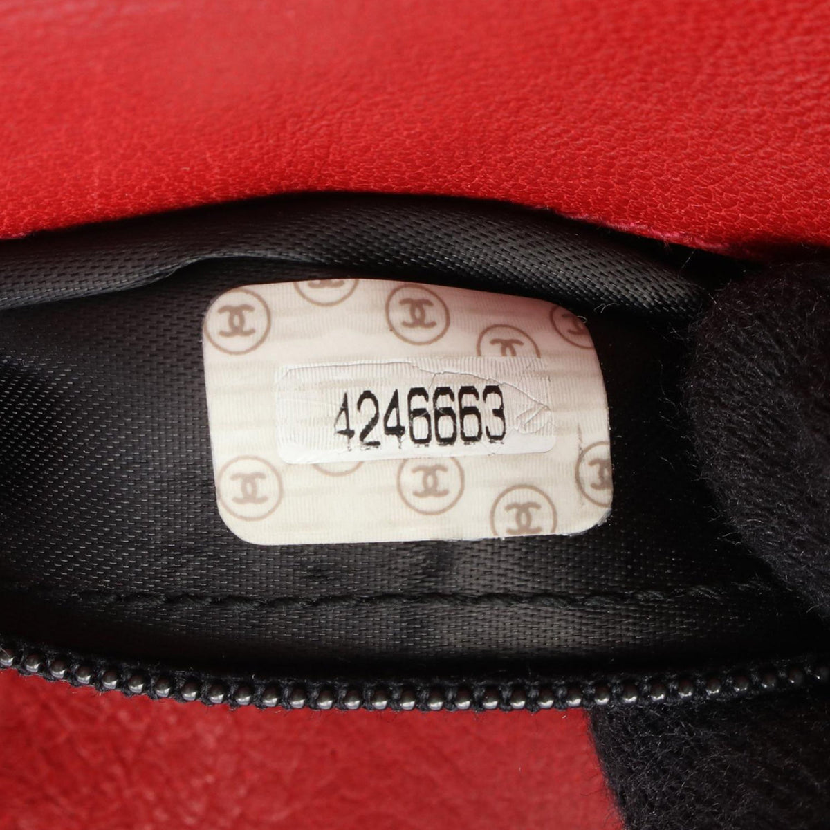 Chanel CC Quilted Lambskin Turnlock Vanity Bag