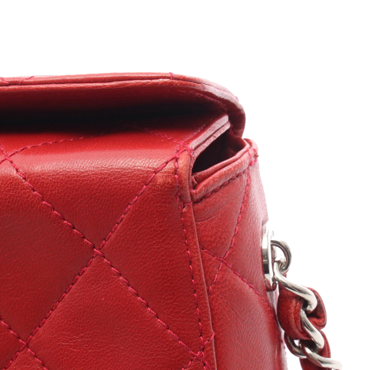 Chanel CC Quilted Lambskin Turnlock Vanity Bag