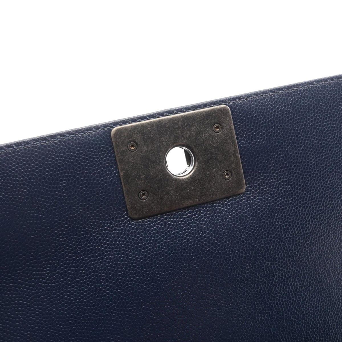 Chanel Old Medium Chevron Caviar Boy Flap